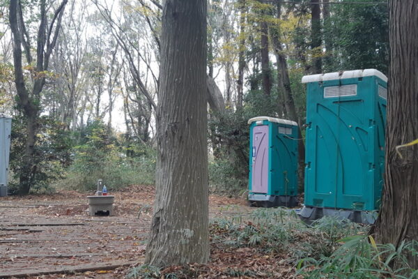 いちかわ市民キャンプ場のトイレ