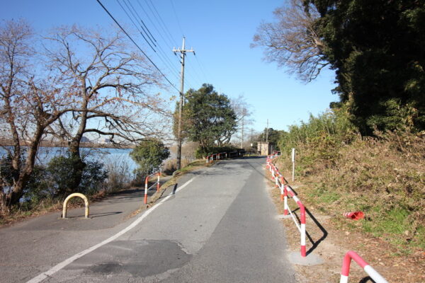 里見公園から駐車場までの道順