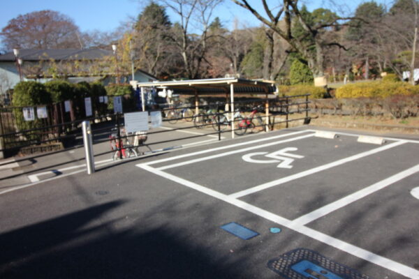 里見公園の駐輪場
