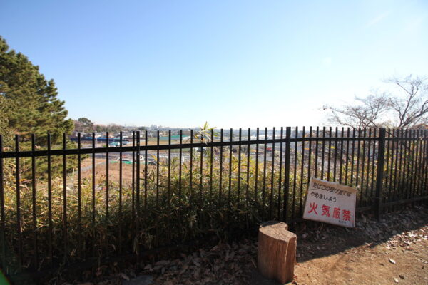 堀之内貝塚公園からの景色
