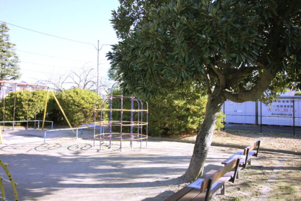 市川児童交通公園のジャングルジム