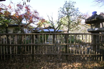 じゅん菜池緑地の登龍庵（茶室）